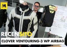 Clover Ventouring 3 WP Airbag [English sub.]. Giacca due strati super ventilata