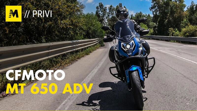 CFMOTO MT 650 ADV: la Crossover facile e versatile