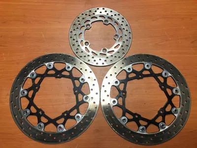NR.3 dischi fren anteriori + posteriore Yamaha FZ1