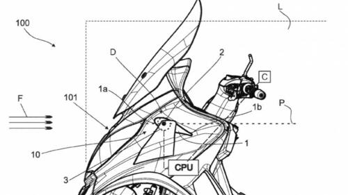 Piaggio brevetta le ali mobili. Per Aprilia? (5)