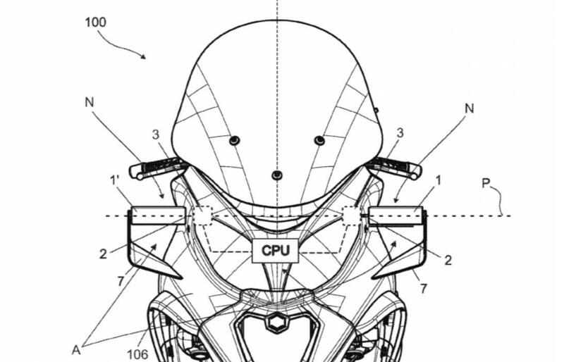 Piaggio brevetta le ali mobili. Per Aprilia?