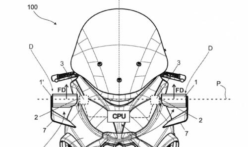 Piaggio brevetta le ali mobili. Per Aprilia? (4)