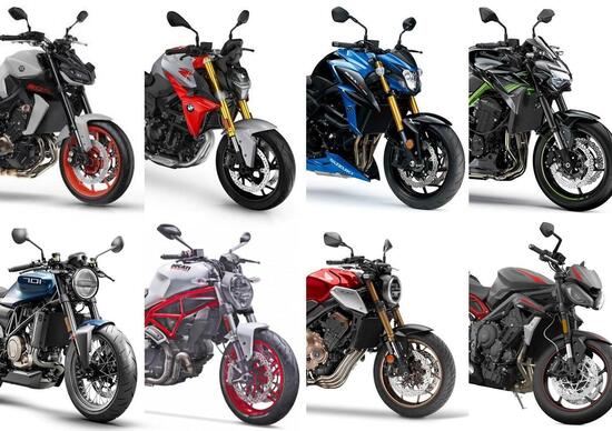 Moto, consigli per gli acquisti: 9 naked nuove sotto i 10 mila euro