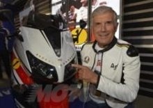 Agostini Festeggia 70 anni nel paddock di Silverstone