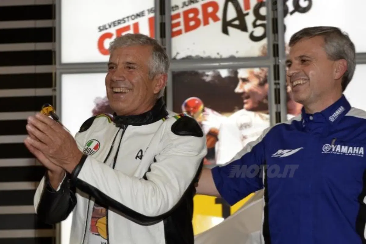 Agostini Festeggia 70 anni nel paddock di Silverstone (6)