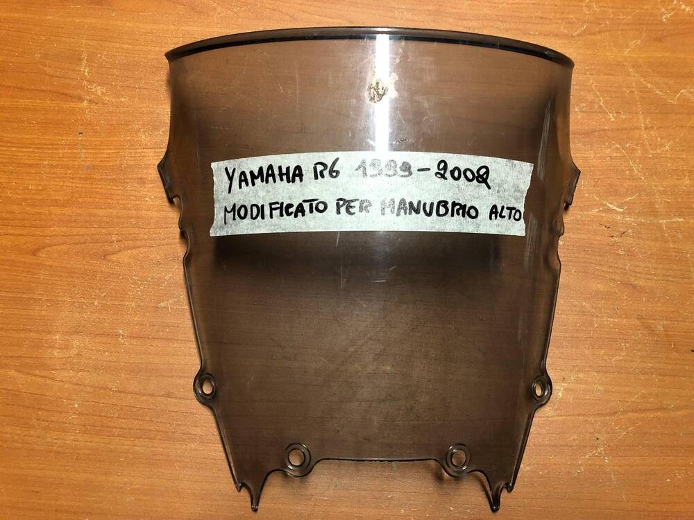 Parabrezza modifica manubrio alto Yamaha R6 99-02