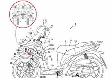Honda, nuovo brevetto scooter a tre ruote?