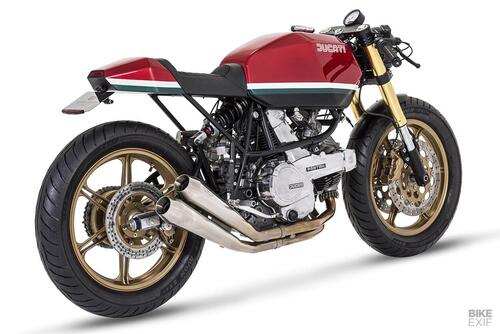 La Ducati Pantah 600 SL diventa una tirata cafe racer (4)