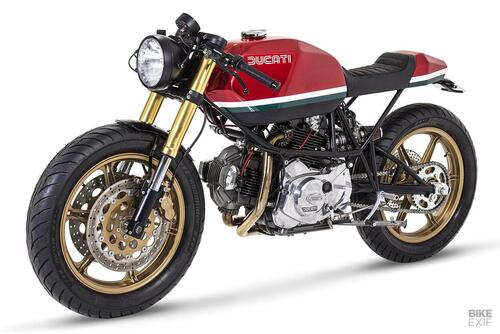 La Ducati Pantah 600 SL diventa una tirata cafe racer (5)