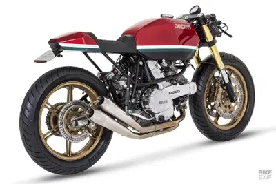 La Ducati Pantah 600 SL diventa una tirata cafe racer