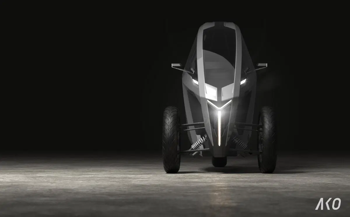 AKO, il Trike elettrico che piega come una moto (3)