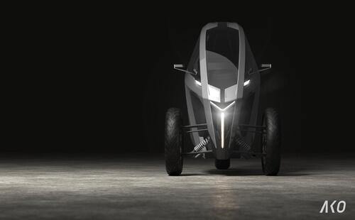 AKO, il Trike elettrico che piega come una moto (3)