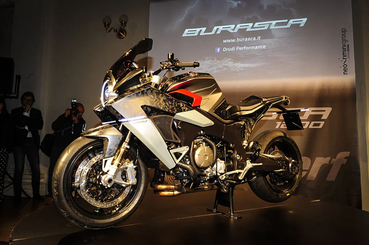 Svelata la "Burasca 1200", la moto disegnata da Aldo Drudi (2)