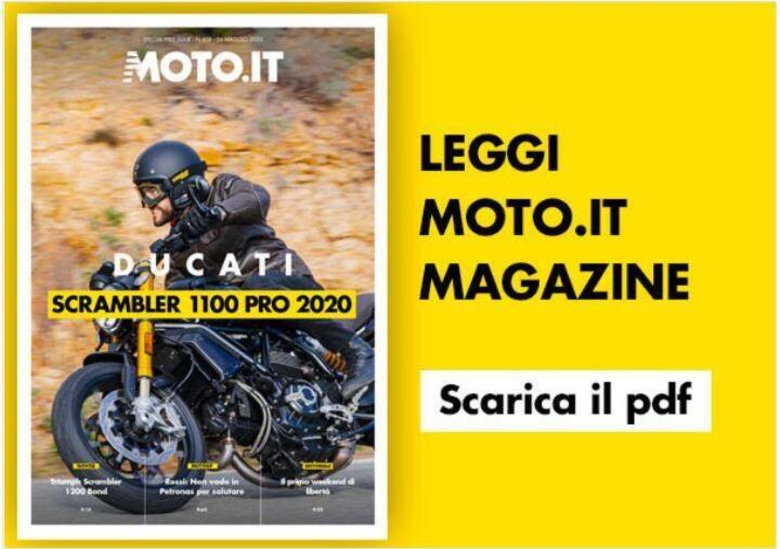 Magazine n&deg; 428, scarica e leggi il meglio di Moto.it 