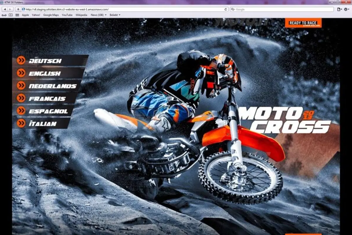 La nuova gamma KTM Motocross 2013 ora disponibile per Apple iPad (4)