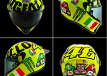 MotoGP. Il Casco di Rossi edizione speciale Mugello 2016
