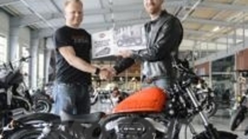 Gert Vanzier vince il concorso di design Art of Custom Harley-Davidson