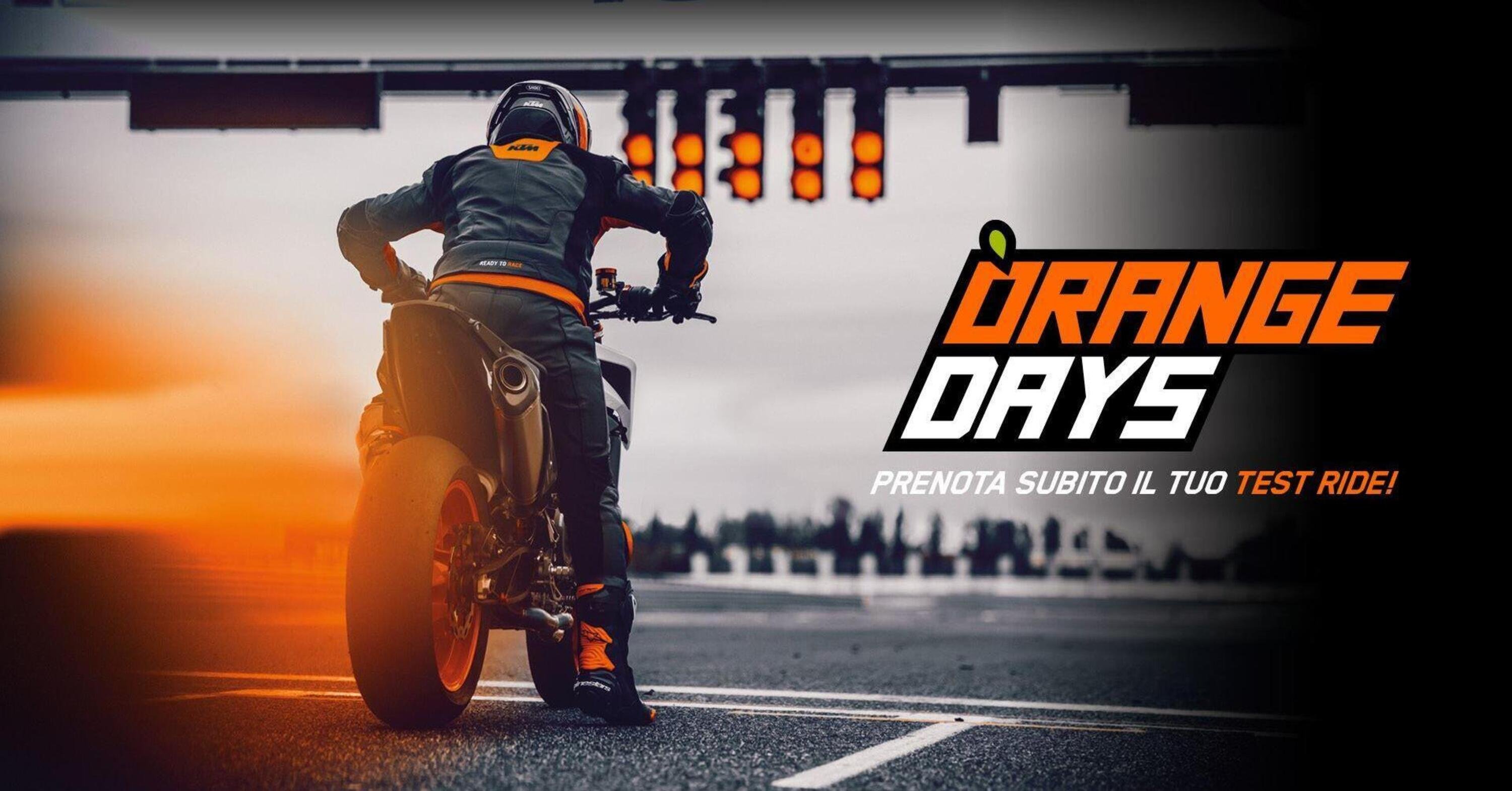 KTM Orange Days: la gamma stradale 2020 in prova dai concessionari