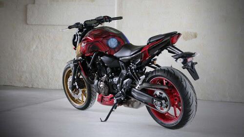 Special: Yamaha MT-07 Captain America e Iron Man (7)