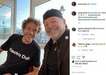 Valentino Rossi e Vasco Rossi si incontrano a Rimini