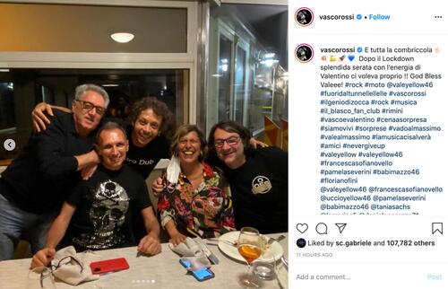 Valentino Rossi e Vasco Rossi si incontrano a Rimini (3)