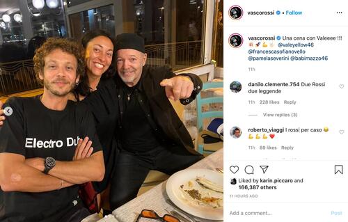 Valentino Rossi e Vasco Rossi si incontrano a Rimini (4)