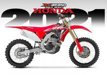 Honda gamma CRF 2021 motocross. Prime foto