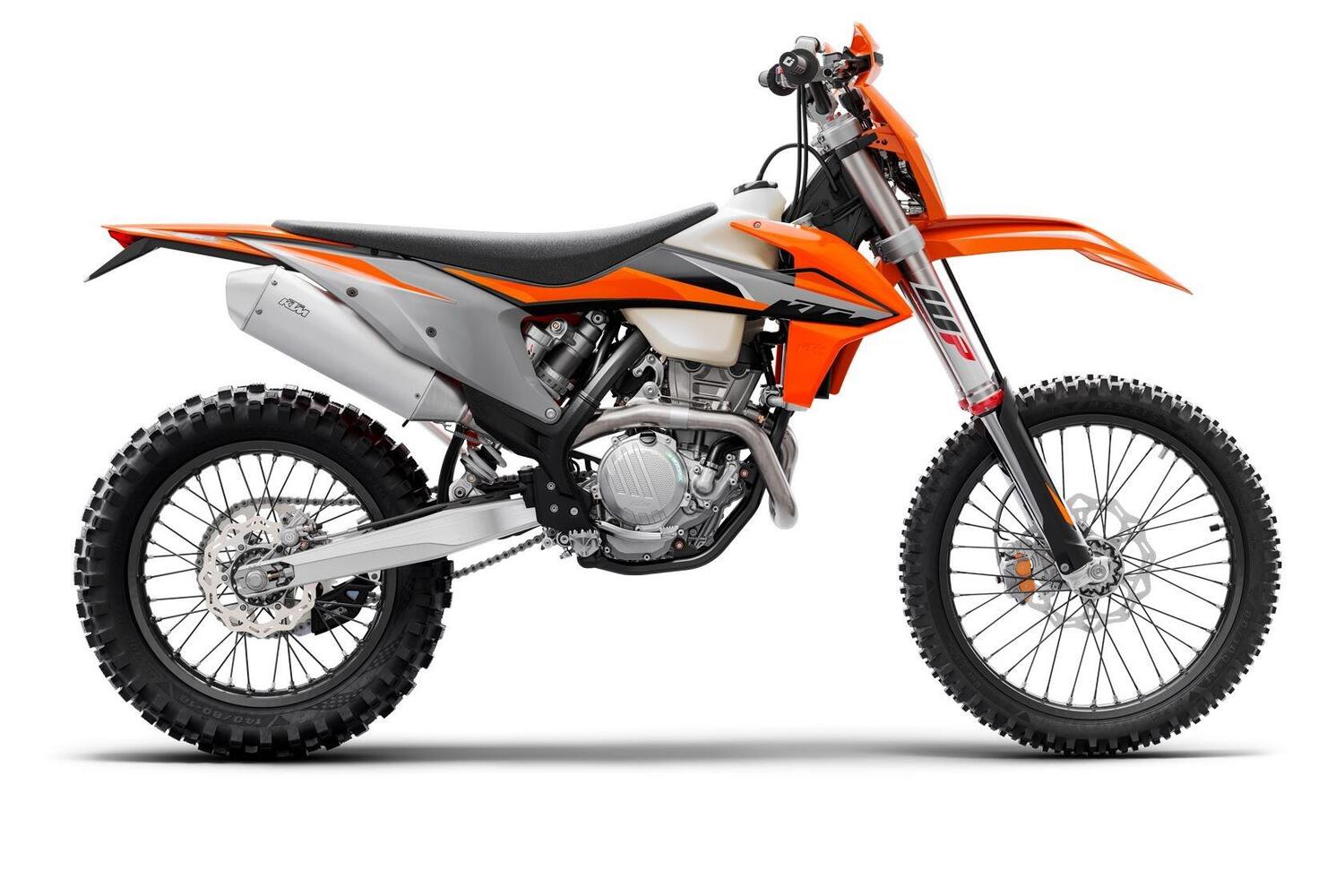 KTM gamma Enduro EXC 2021. Novità per motori e sospensioni