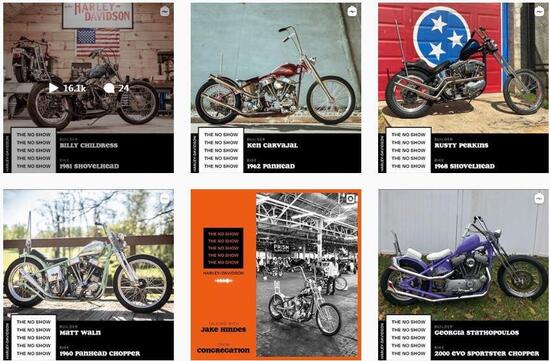 Harley-Davidson “The No Show”. L'evento globale dedicato ai customizer