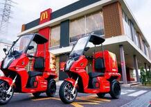 Mc Donald's Giappone. Il delivery è elettrico e su 3 ruote