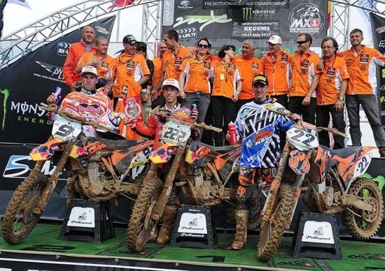 Motocross. Cairoli e Roelants dominano il GP di Lettonia