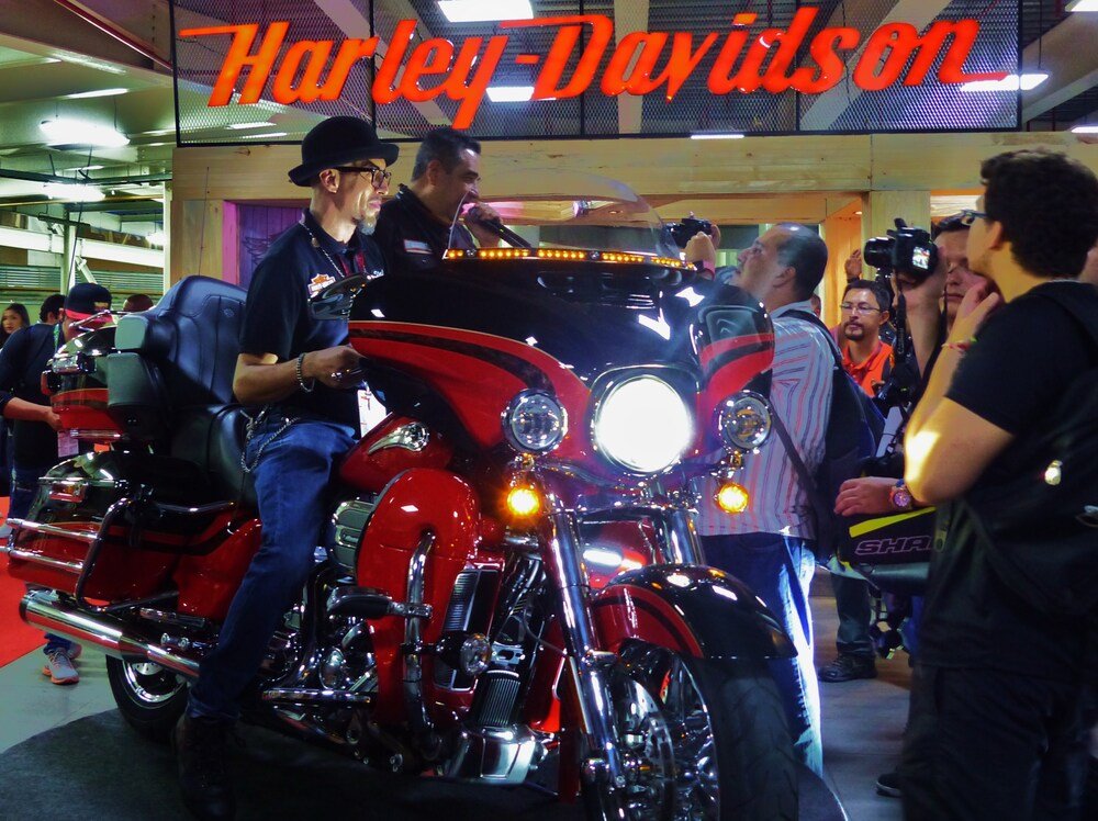 Lo stand Harley-Davidson