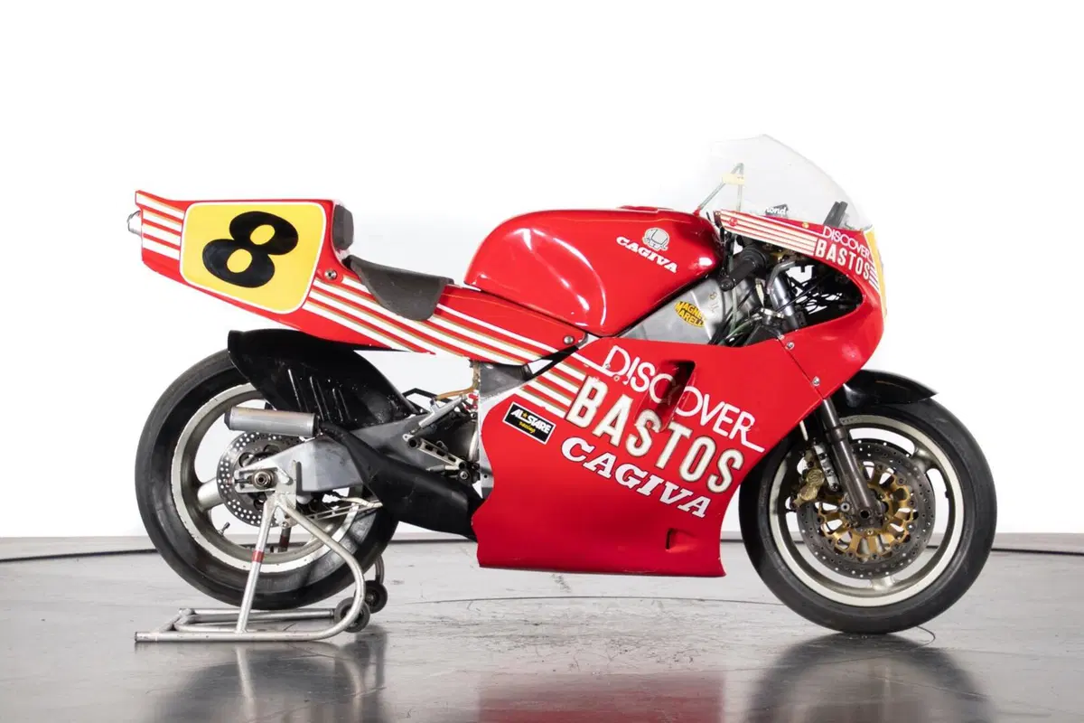 Cagiva 500 GP: una C587 in vendita da Ruotedasogno [VIDEO] (19)