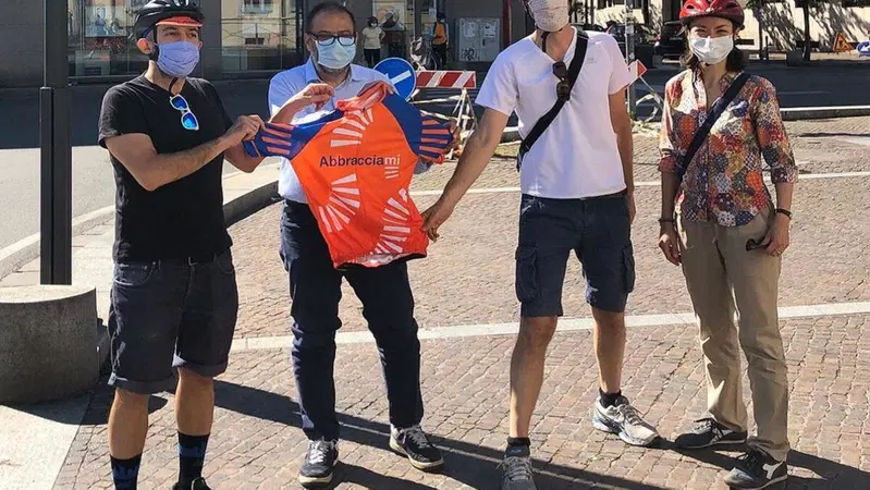 AbbracciaMi, inaugurato l'itinerario ciclopedonale che circonda Milano