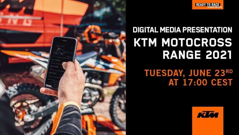 KTM SX Cross 2021: la diretta dell'evento di presentazione [VIDEO]