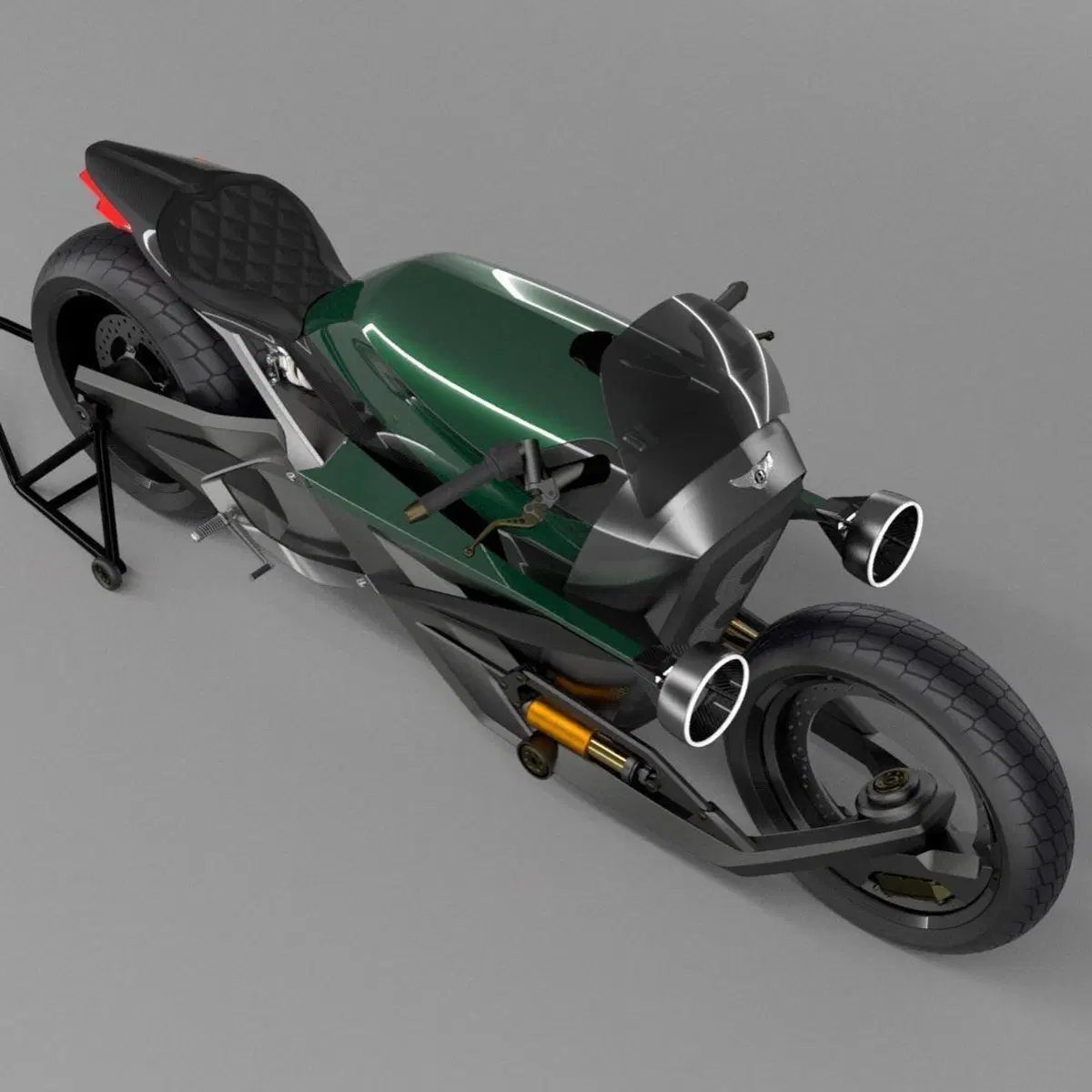 Bentley Voltage Racer: un'inglese elettrica. Ma c'&egrave; il trucco...