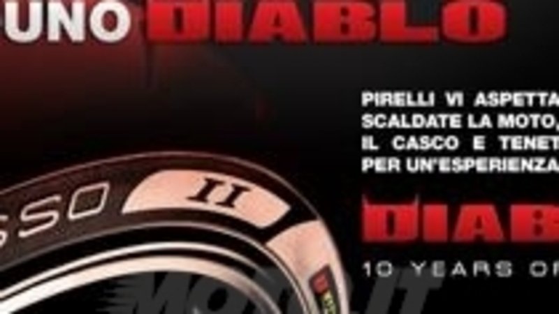 Pirelli, raduno Diablo il 22 luglio al Sestriere