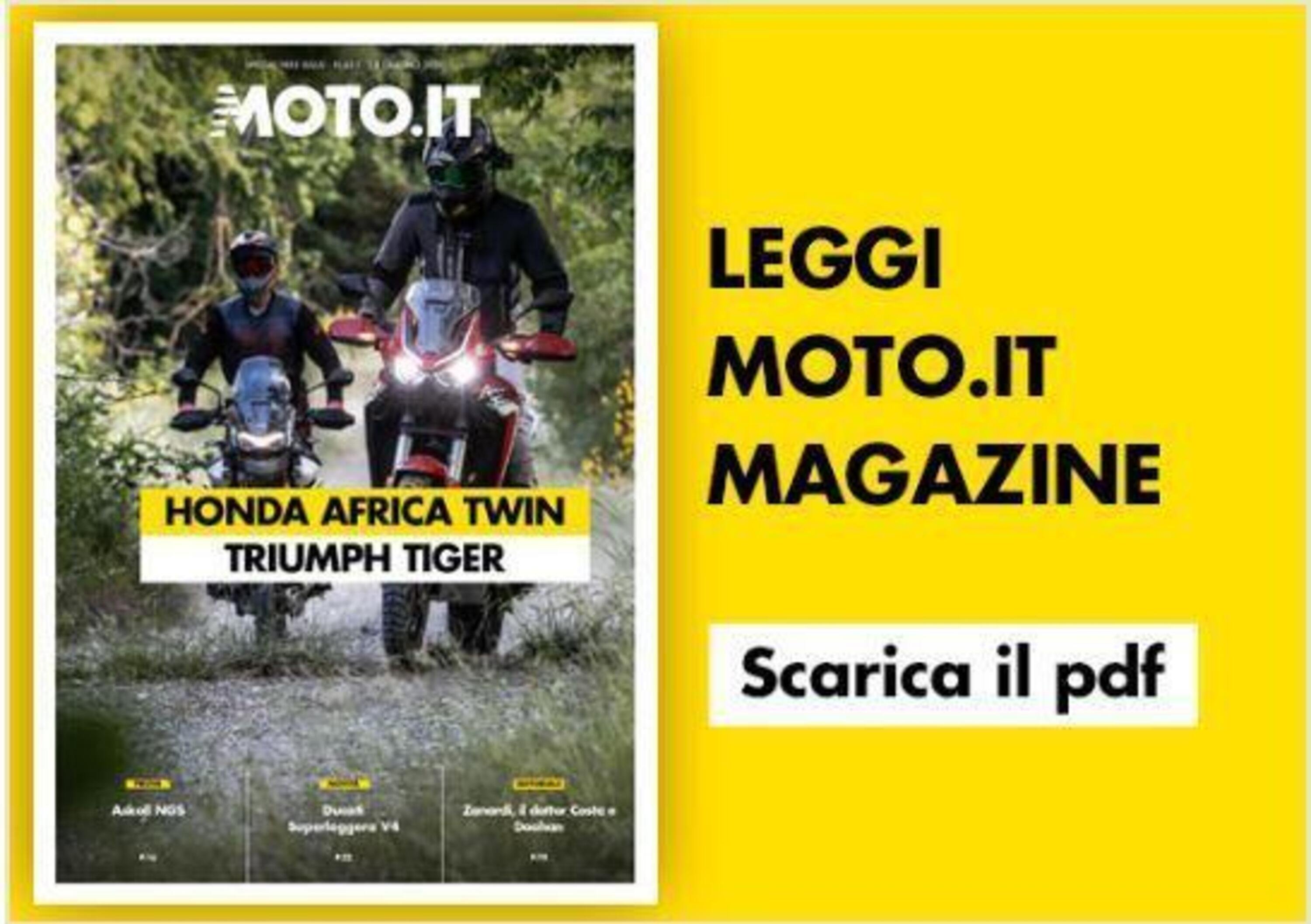 Magazine n&deg; 431, scarica e leggi il meglio di Moto.it