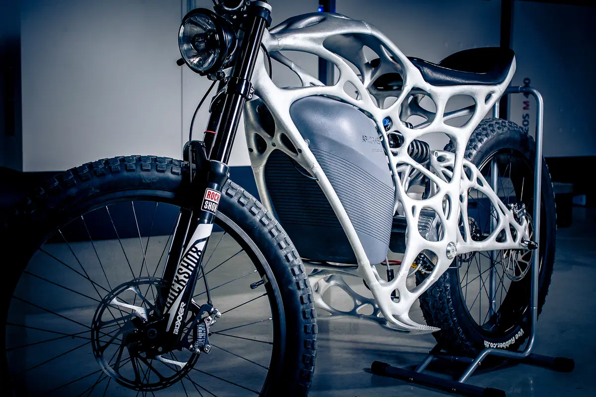 Light Rider la prima moto, spaziale, stampata 3D (4)