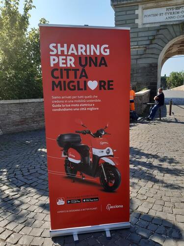 Scooter sharing elettrico Acciona anche a Roma (4)