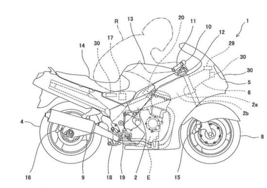 Kawasaki brevetta un sistema di aiuto alla guida predittivo [AGGIORNATO]