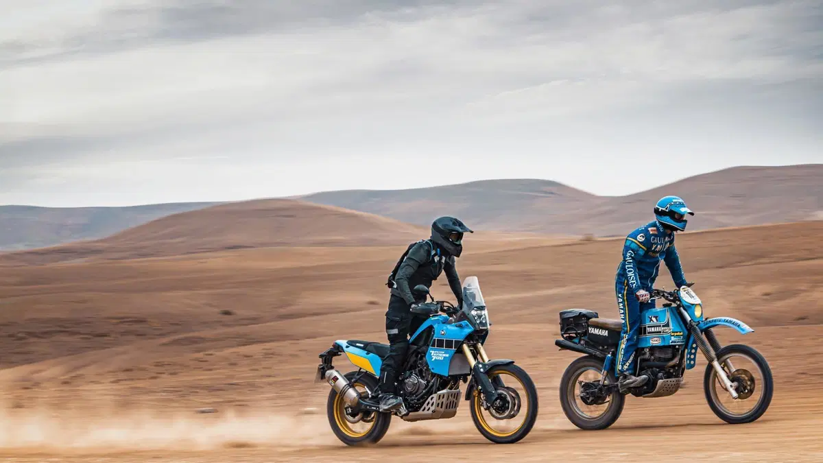 Yamaha Ténéré 700 Rally Edition: il confronto con la XT 600 del 1983 (2)