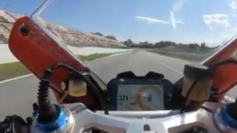 MotoGP, Zarco a 321km/h sulla Panigale V4 al Catalunya [VIDEO] 