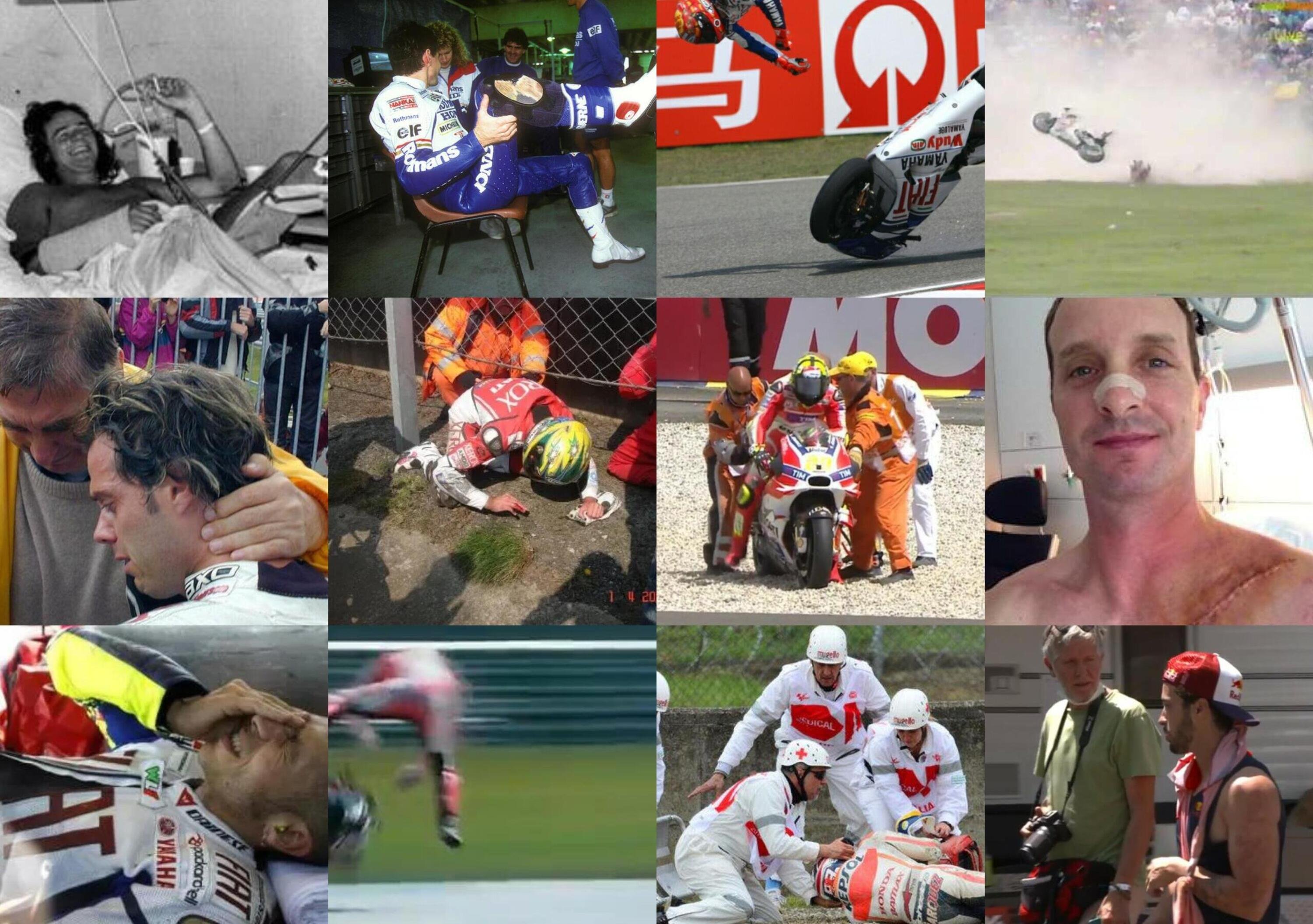 MotoGP Crash: i piloti e i loro recuperi miracolosi. Da Marc Marquez in gi&ugrave;
