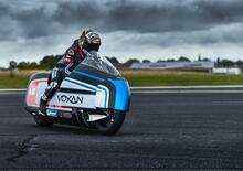 Voxan Wattman, la nuova moto elettrica con cui Max Biaggi tenterà l'assalto al record del mondo di velocità [FOTO]