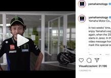 Valentino Rossi fa gli auguri a Yamaha: Un giorno speciale! [VIDEO]