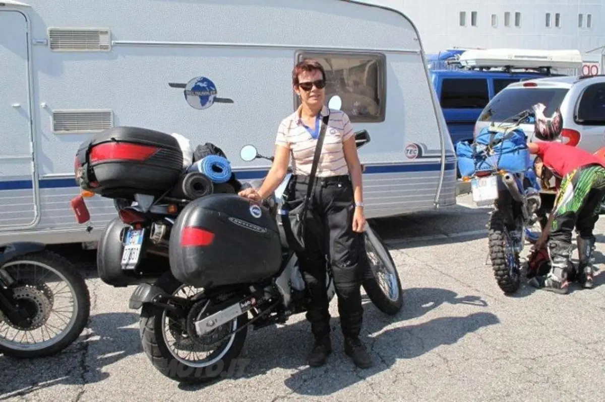 In moto in Grecia... "in famiglia" (2)