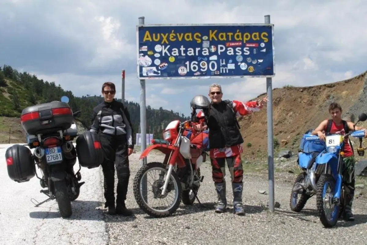 In moto in Grecia... "in famiglia" (4)
