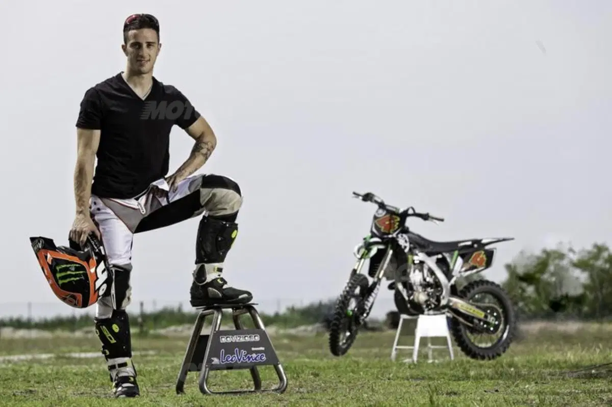 Dovizioso in sella alle Yamaha YZ450SM ed YZ250F  (6)