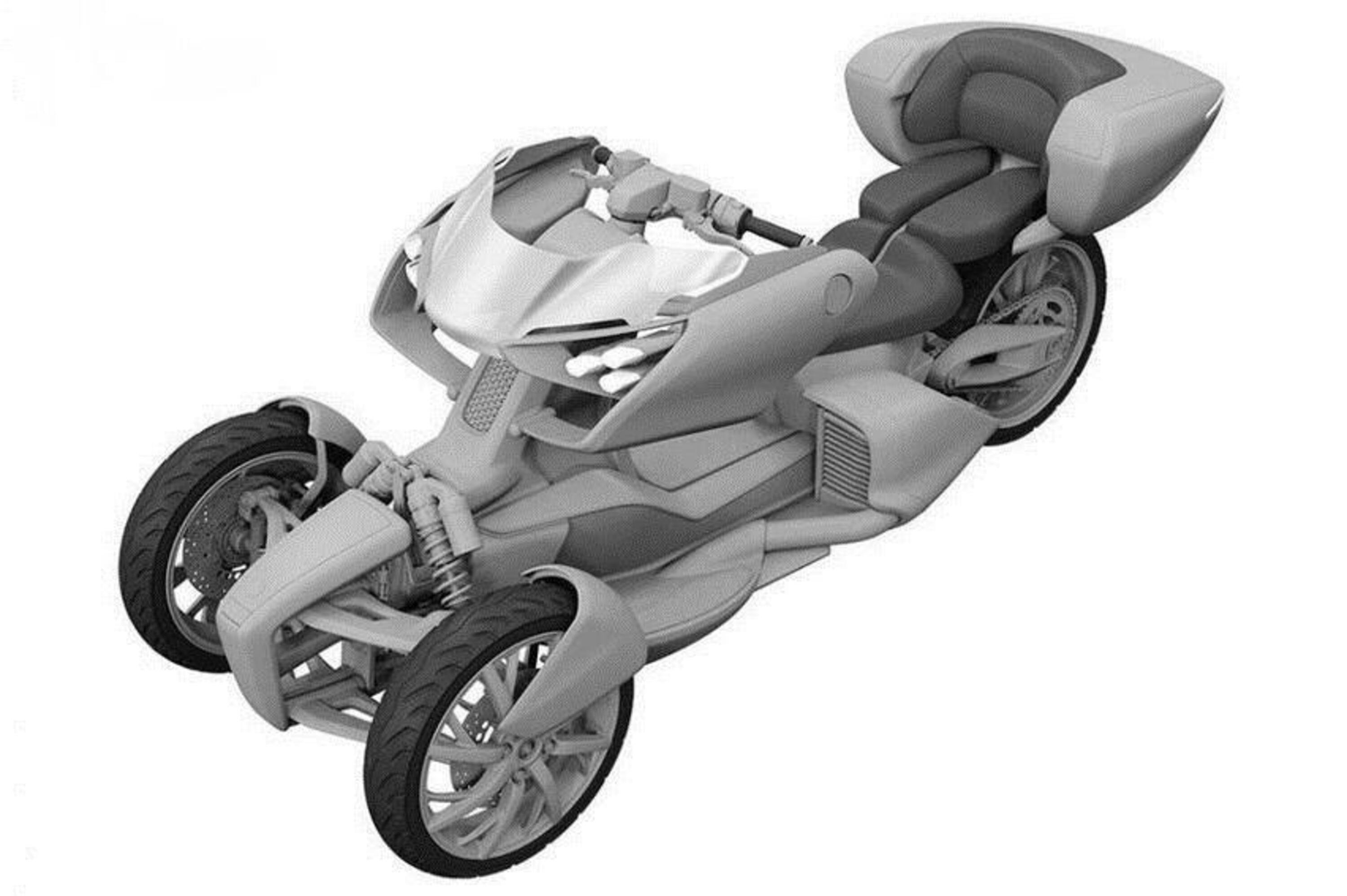 Scooter a tre ruote per bambini Modello 3D - Scarica Oggetti di